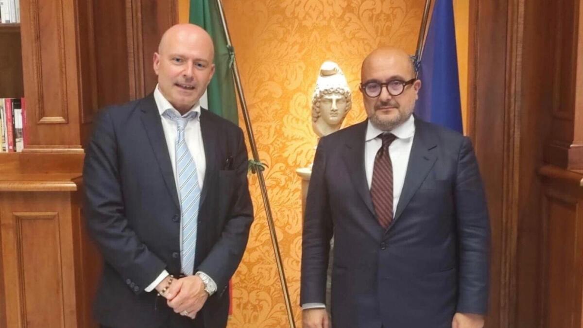 Autonomia Museo di Crotone, Corigliano: "Ho trovato piena disponibilità da parte del ministro Sangiuliano" - Nicola Corigliano, Gennaro Sangiuliano