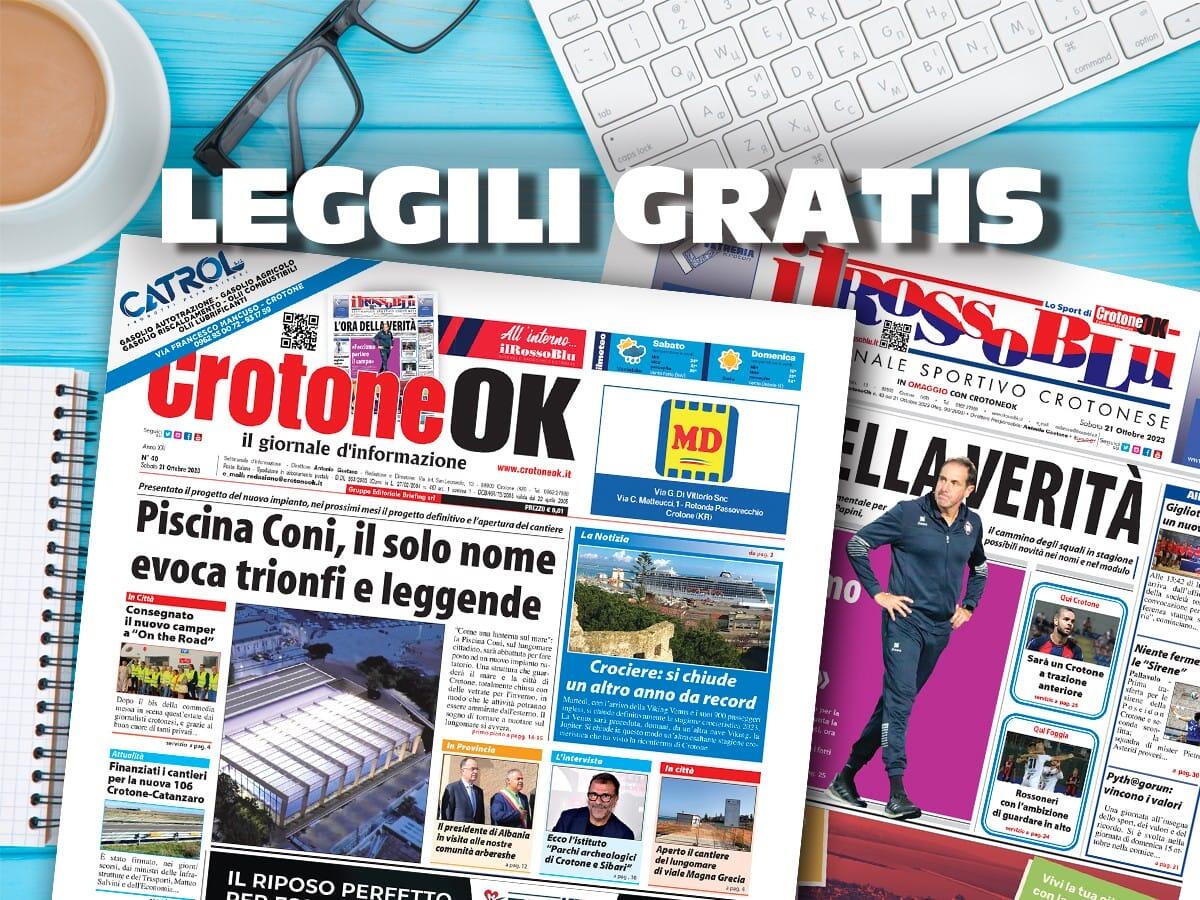 CLICCA QUI E LEGGI SUBITO CROTONEOK - 