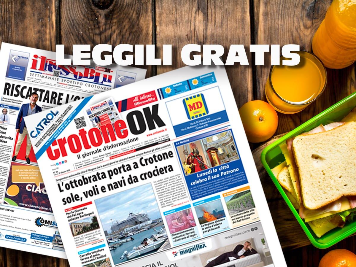 CLICCA QUI E LEGGI SUBITO CROTONEOK - 