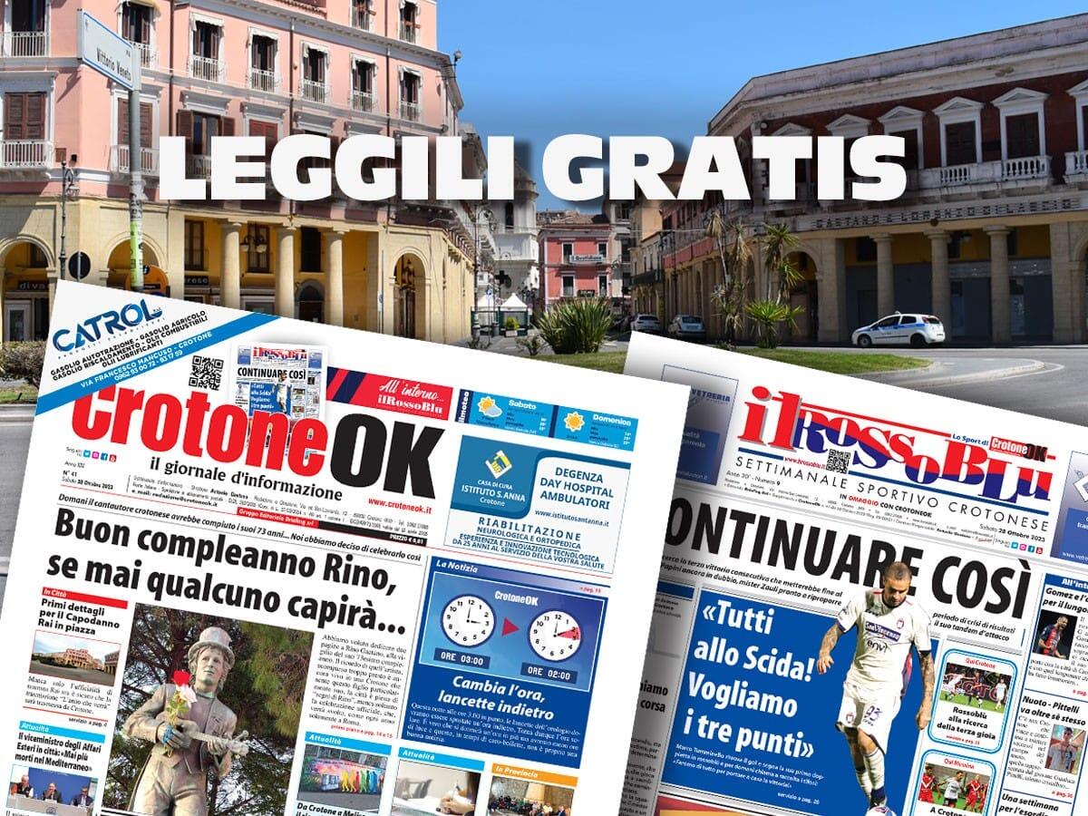 CLICCA QUI E LEGGI SUBITO CROTONEOK - 