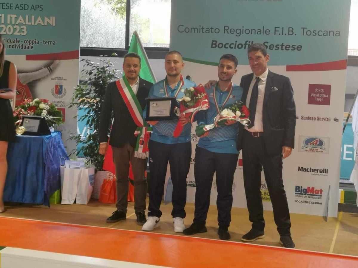Campionati Italiani, la Bocciofila Città di Crotone trionfa con Piscitelli e Papa - 