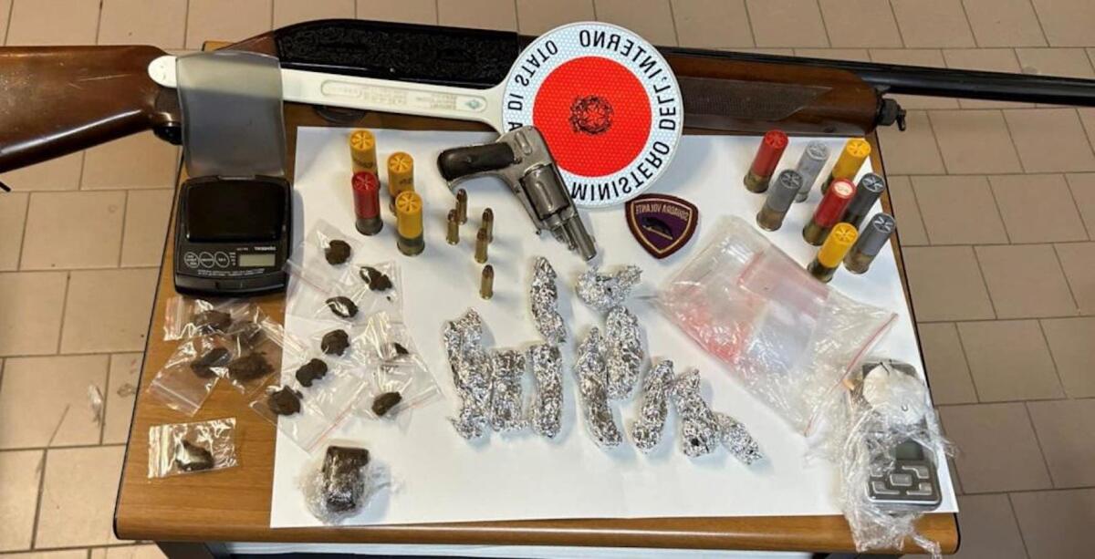 Crotone, la Polizia di Stato sequestra armi e droga nella zona “ 300 alloggi “ - 