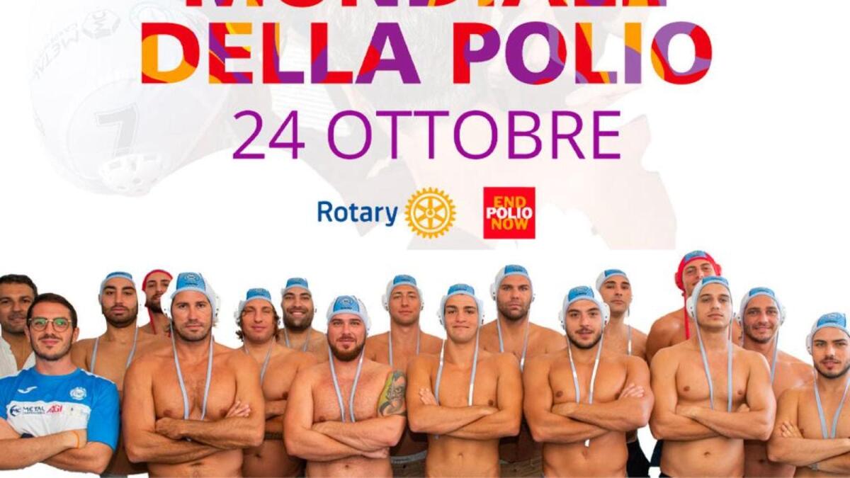 (VIDEO) Rotary Crotone e Rari Nantes insieme nella Giornata della Poliomelite - 