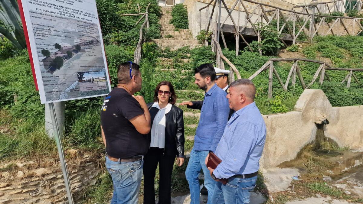 Lungomare di Capo Rizzuto, partiti anche i lavori: investimento di quasi 650 mila euro - 