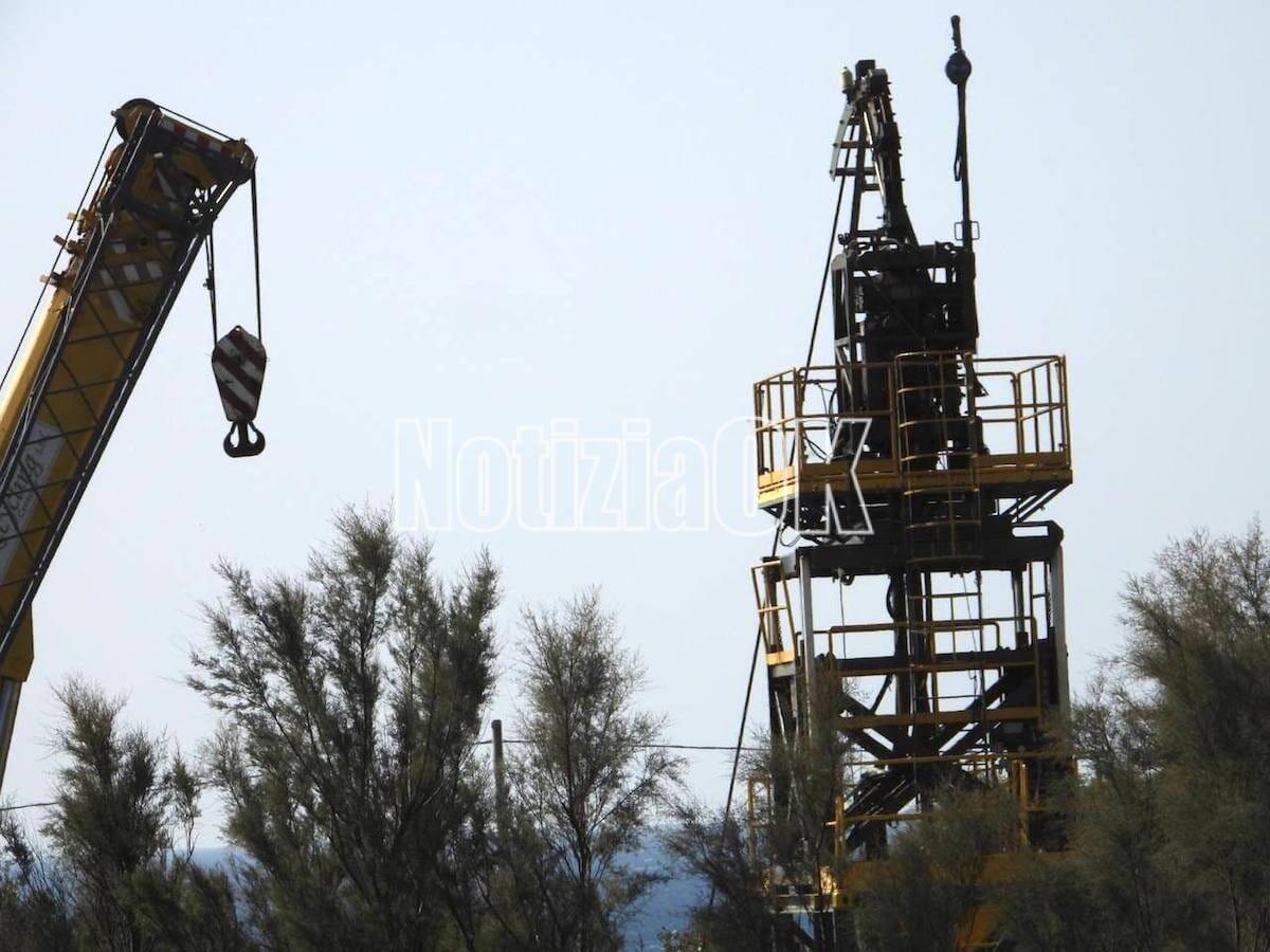 Crotone - Trivelle a Capo Colonna, Voce: «Sono solo normali controlli» - 