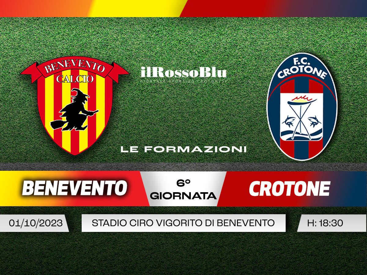 #BeneventoCrotone | Le Formazioni: Zauli sceglie un trequartista da combattimento - 