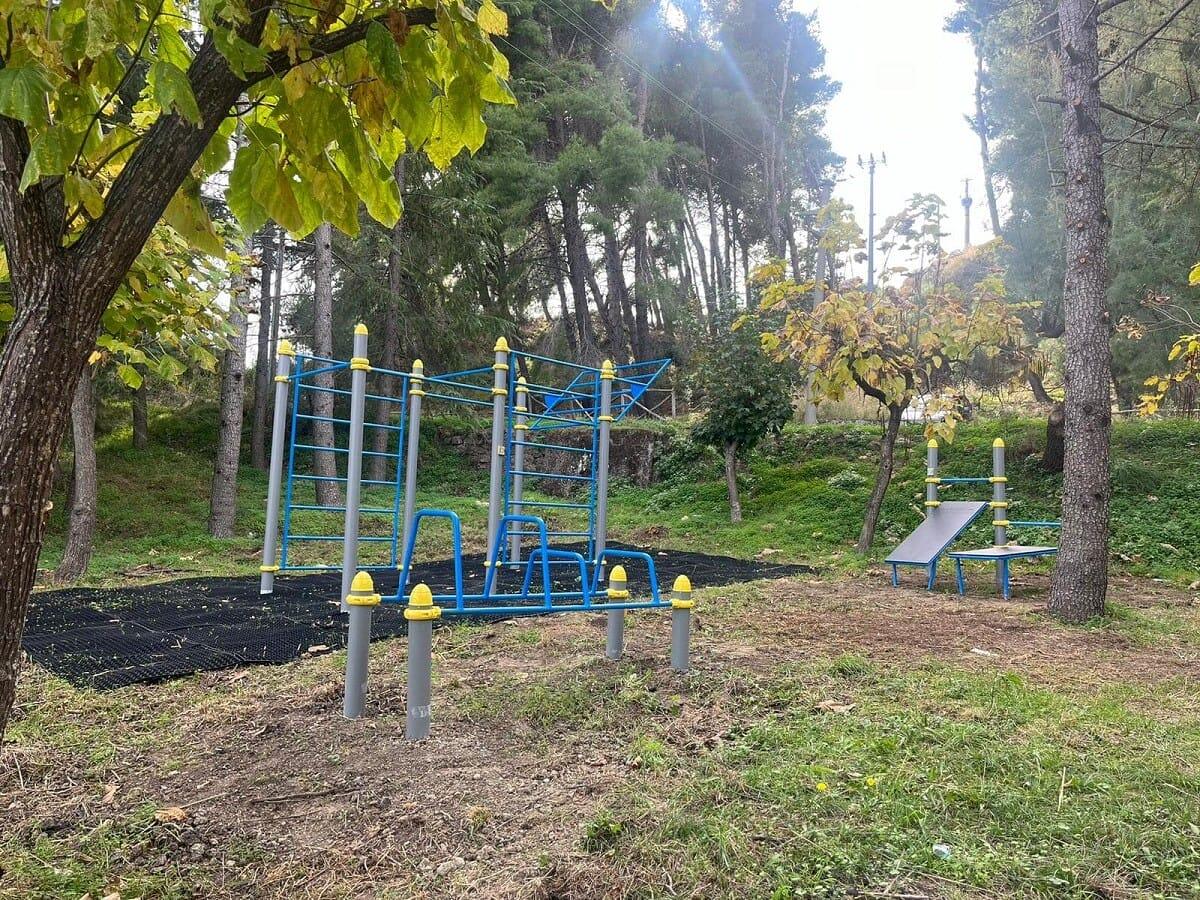 Casabona sperimenta la palestra a cielo aperto - 