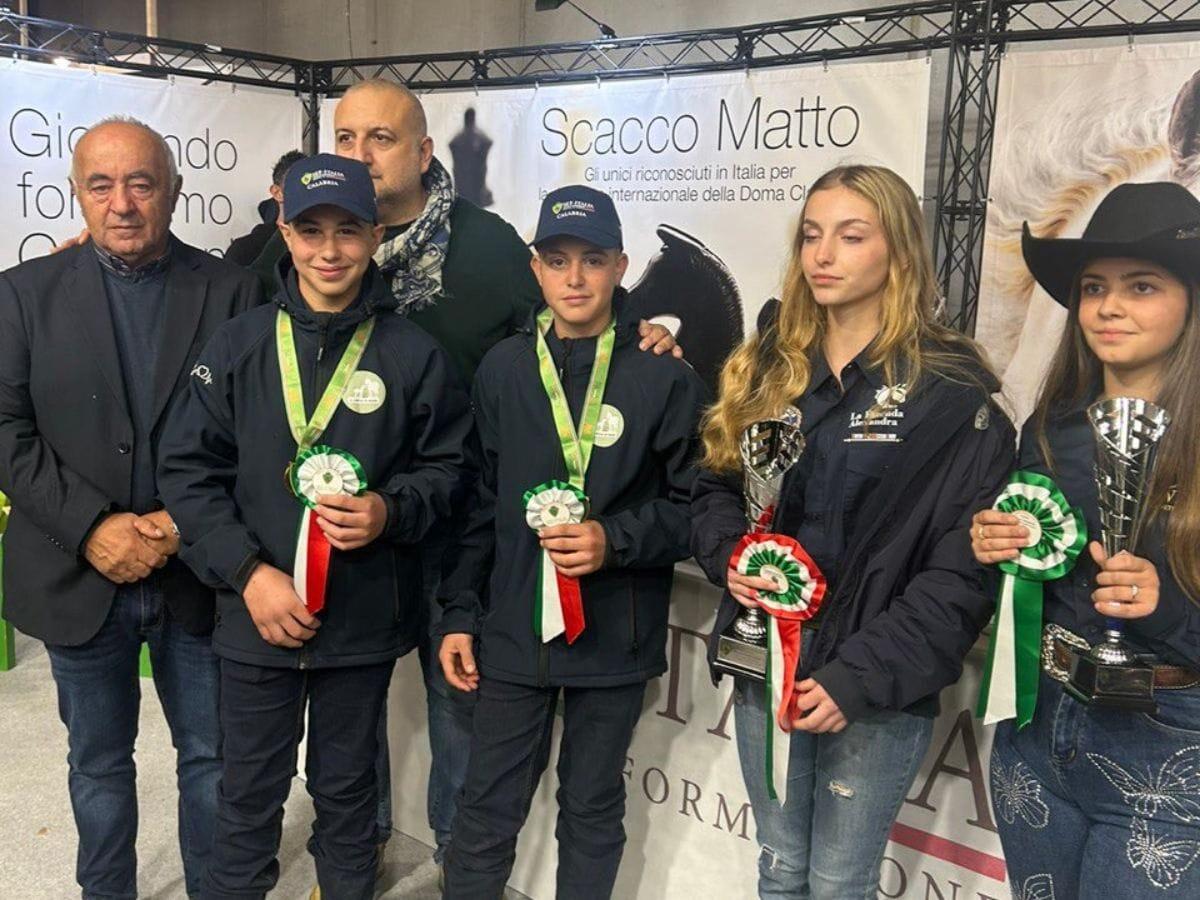 Gimkana Western - La crotonese Alessandra Caputo conquista il secondo posto al Campionato Italiano -