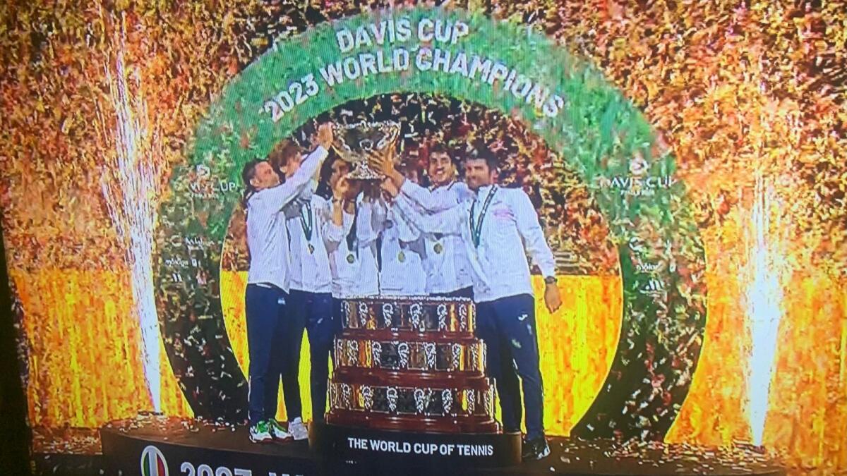 Tennis | L'Italia vince la Coppa Davis, dopo 47 anni l'insalatiera torna nel Bel Paese - 