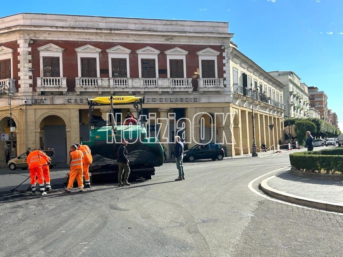 #CapodannoRai - Iniziati i lavori in Piazza Pitagora - 