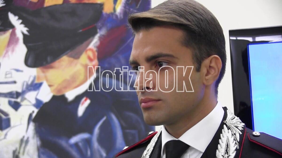 Carabinieri, il Tenente Andrea Stallone saluta Crotone - 