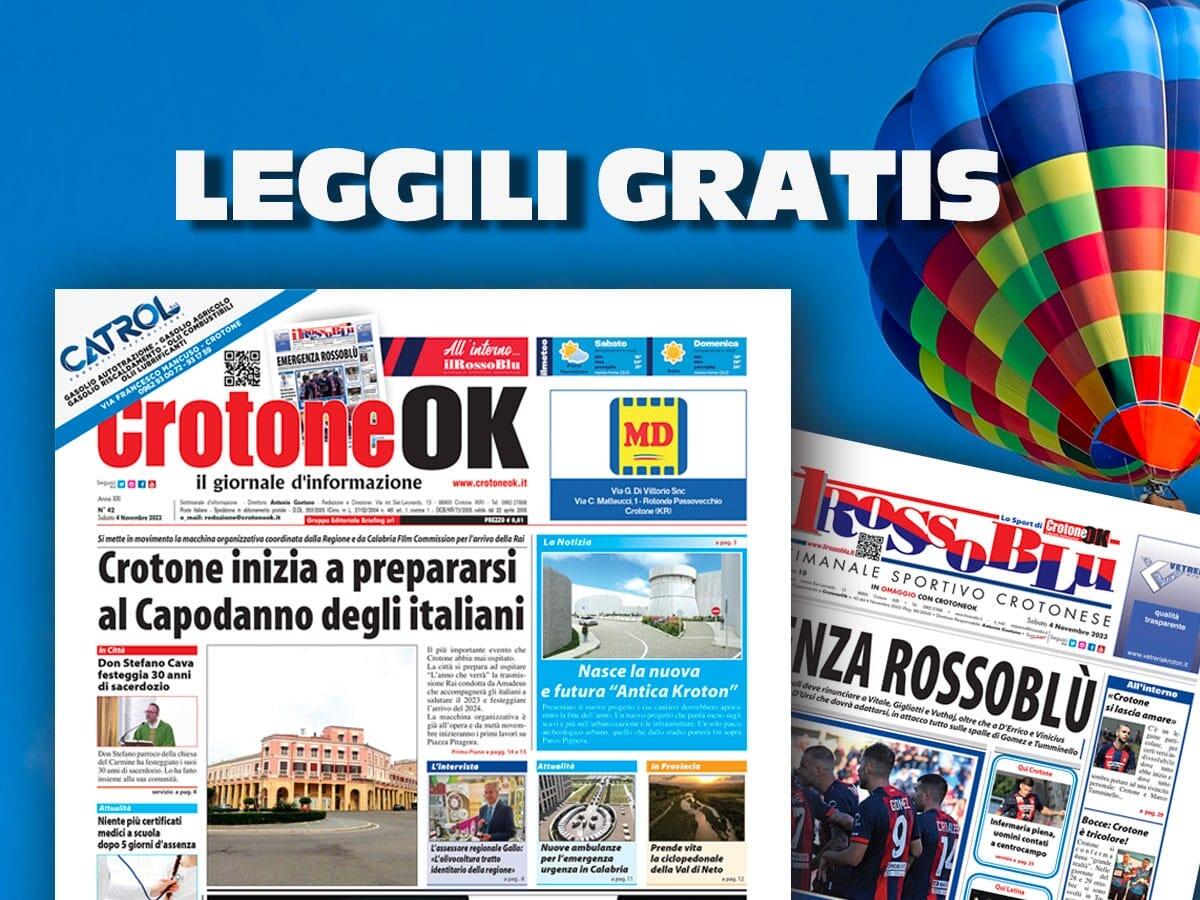 CLICCA QUI E LEGGI SUBITO CROTONEOK - 