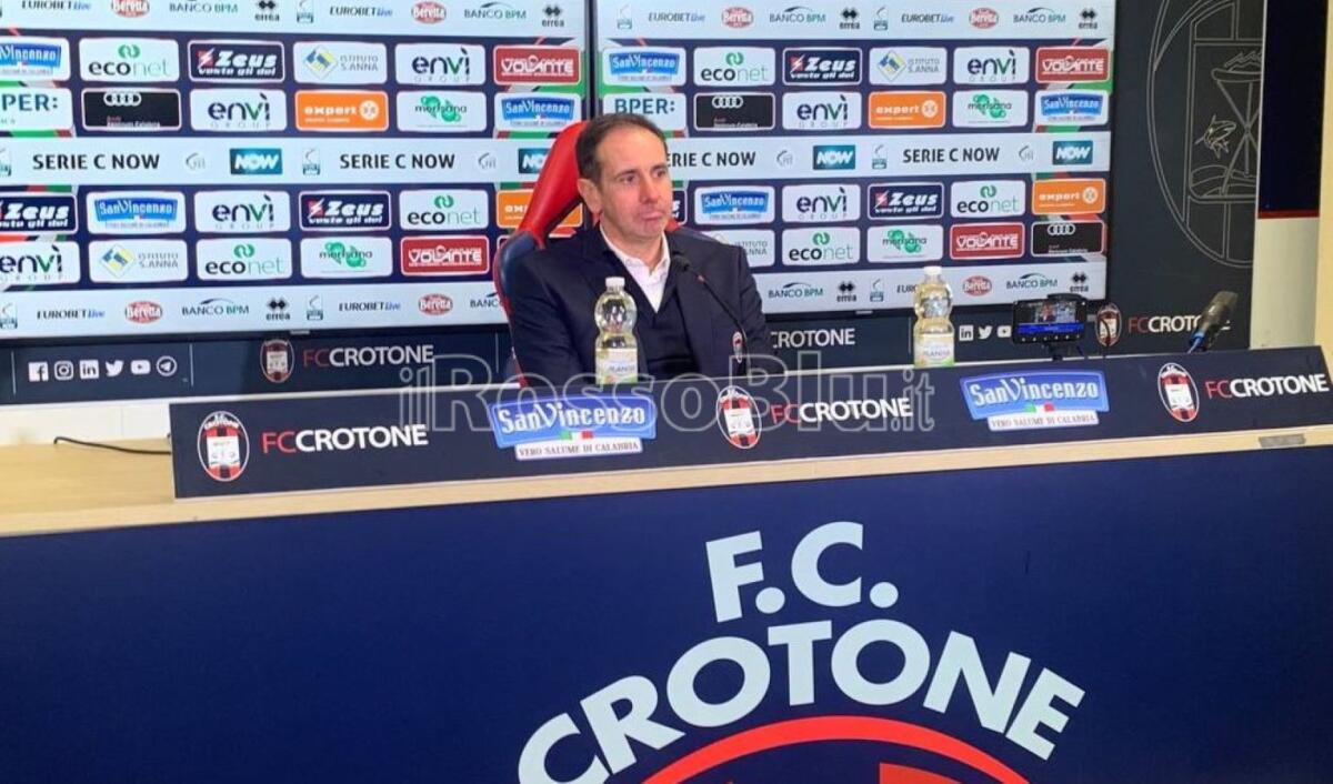#CrotonePotenza 2-1 | Mister Zauli: "La squadra ha fatto una grande partita, ma la prossima deve essere meglio" - 