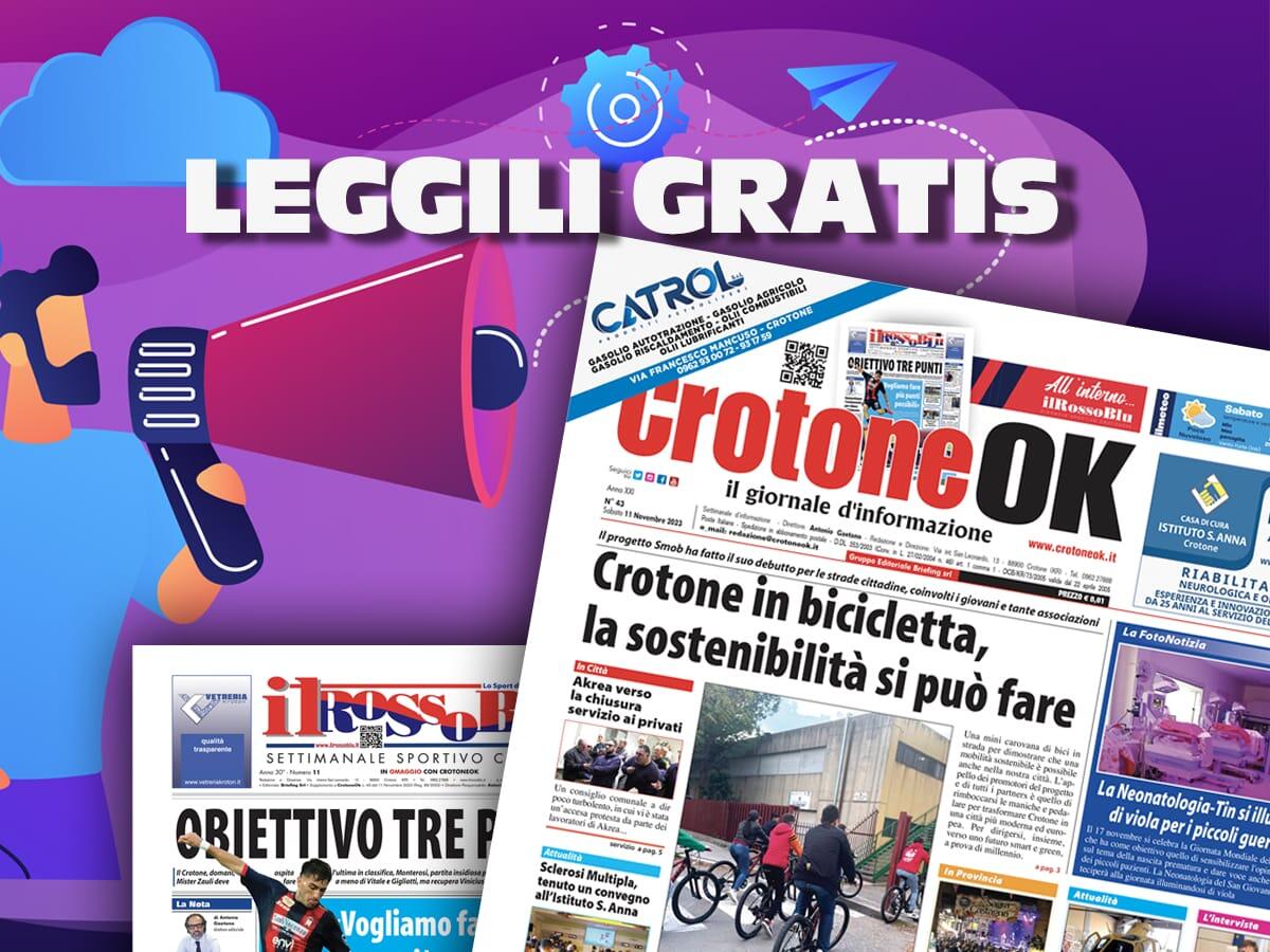 CLICCA QUI E LEGGI SUBITO CROTONEOK - 