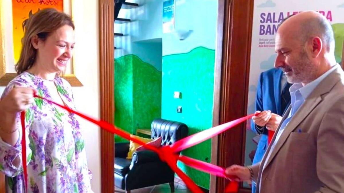 Crotone, una nuova sala di lettura per bambini: premiato "Book Baby Boom" - Maria Grazia D'Ettoris, Nicola Corigliano