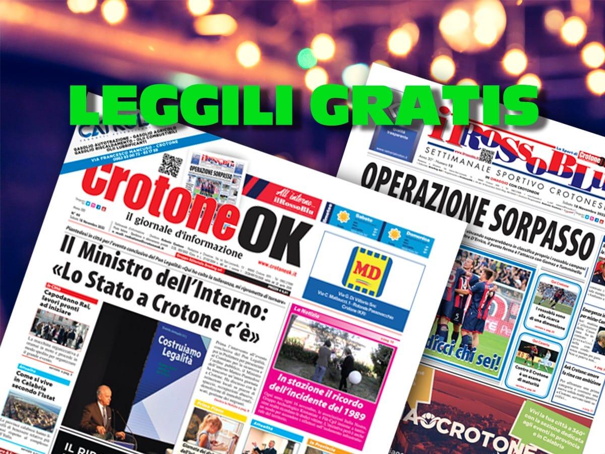CLICCA QUI E LEGGI SUBITO CROTONEOK - 