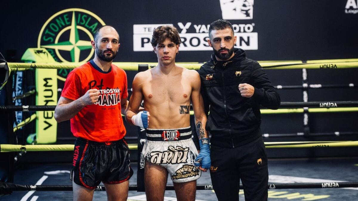 Tutti pronti a sostenere il nostro Fabrizio Ruggiero - Fabrizio Ruggiero con la Petrosyan Mania