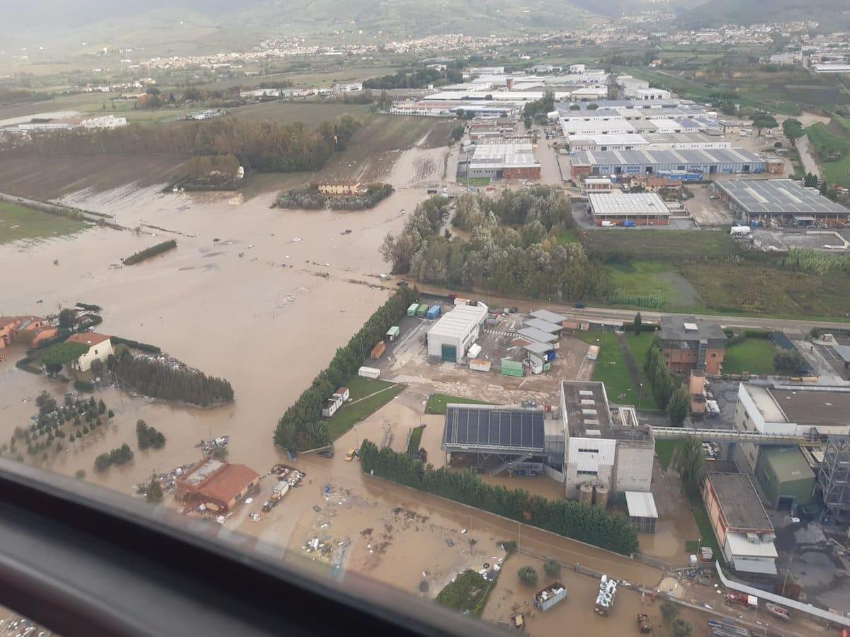 I Vigili del fuoco calabresi in Toscana per l'emergenza alluvione - 