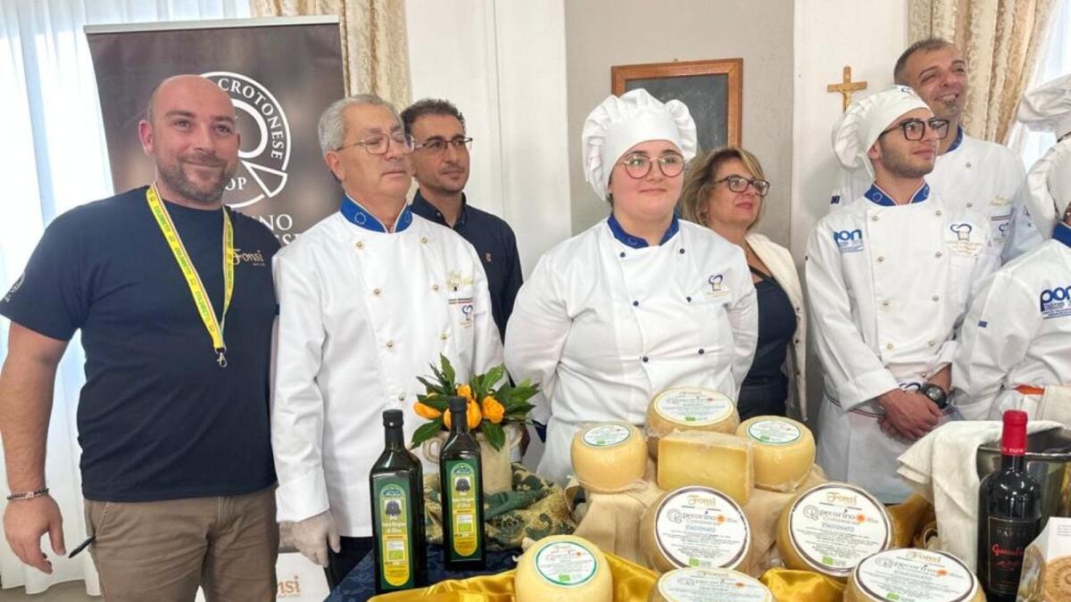 Il Pecorino crotonese Dop in mostra sulla Rai -