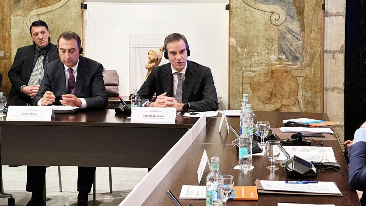 Mediterraneo: Occhiuto a Barcellona per summit Commissione Intermediterranea, passi in avanti verso Macroregione - 