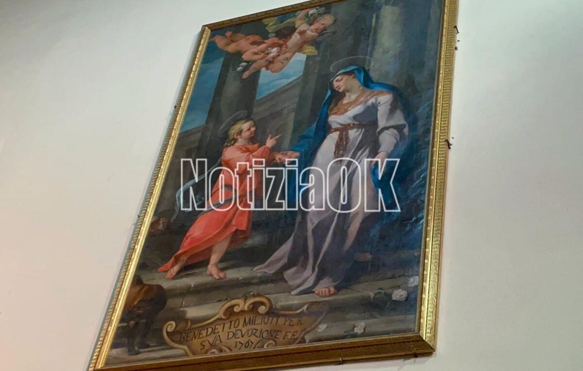 Ognissanti - Il Gesù del crotonese Nicola La Piccola, famoso artista del 1700 - 