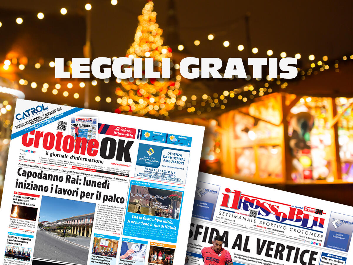 CLICCA QUI E LEGGI SUBITO CROTONEOK - 