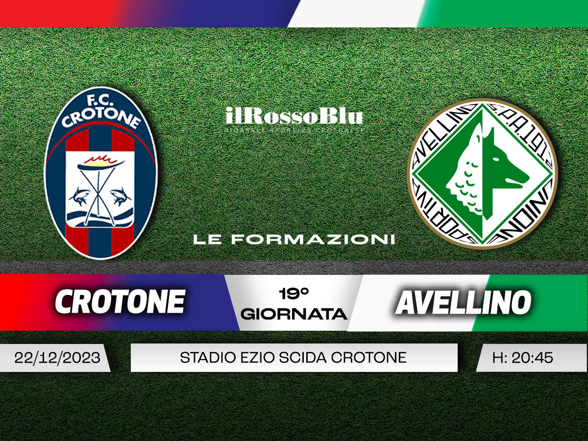 #CrotoneAvellino | Le formazioni ufficiali: per il Crotone è ancora emergenza in difesa - 