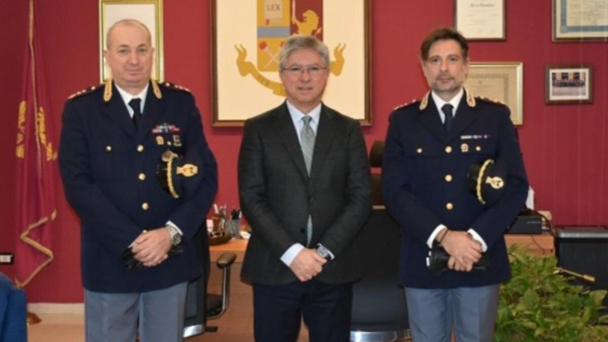 Crotone, nuovi Dirigenti alle Divisioni della Questura - Ugo Nicoletti, Marco Giambra, Enrico Palermo