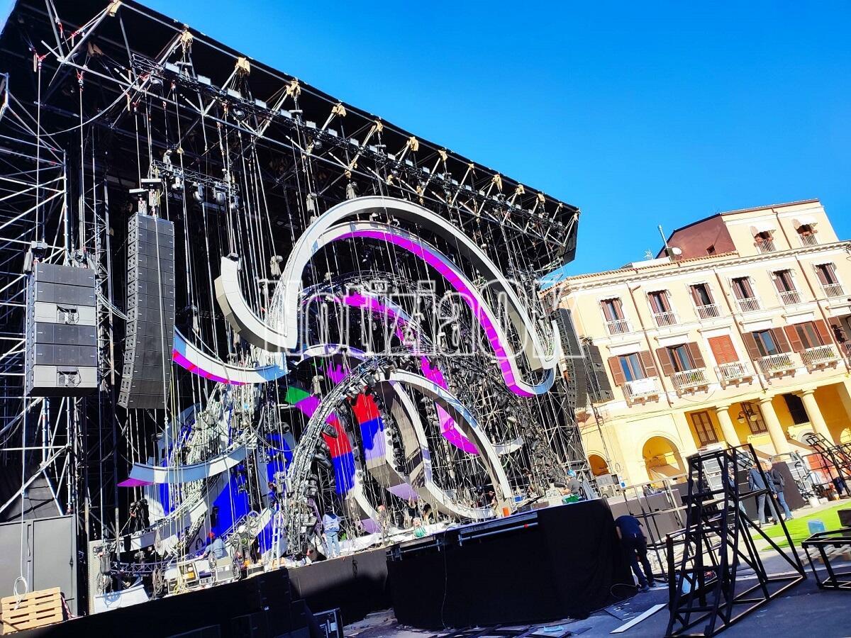 #CapodannoRai - Ripresi i lavori in Piazza per L'anno che verrà (Foto) - 
