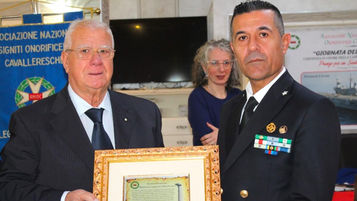 "Giornata del Cavaliere", l'ANIOC celebra a Crotone l'evento dedicato al Santo Natale - 