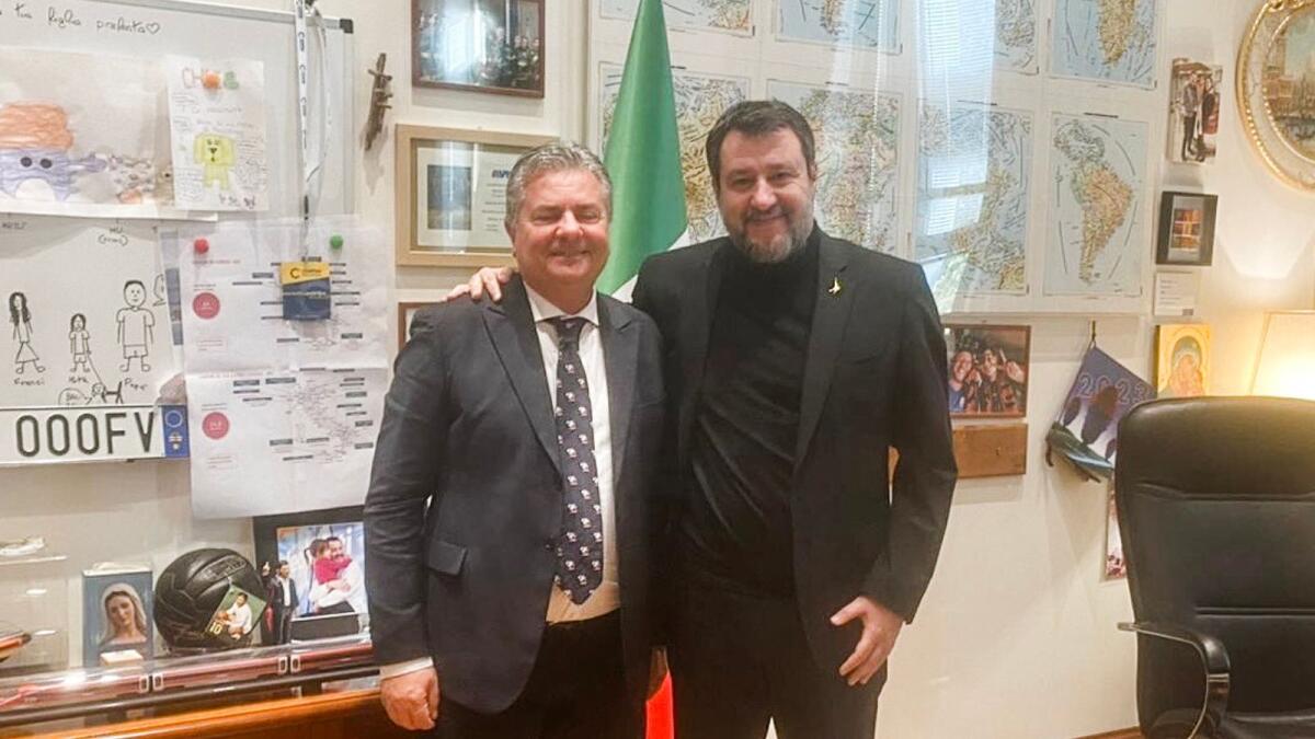 Calabria - Il presidente Mancuso ha incontrato il vicepremier Matteo Salvini - 