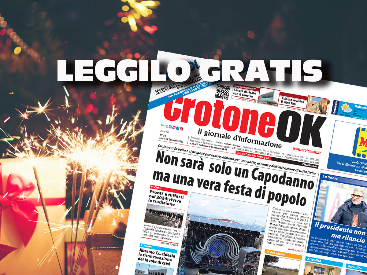 CLICCA QUI E LEGGI SUBITO CROTONEOK - 