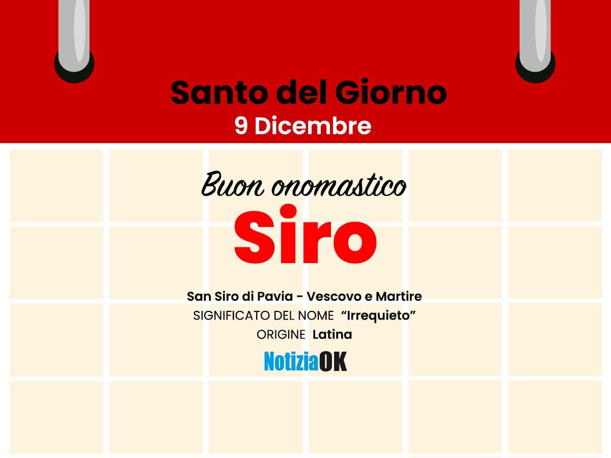 Onomastico: il Santo del giorno è San Siro - 