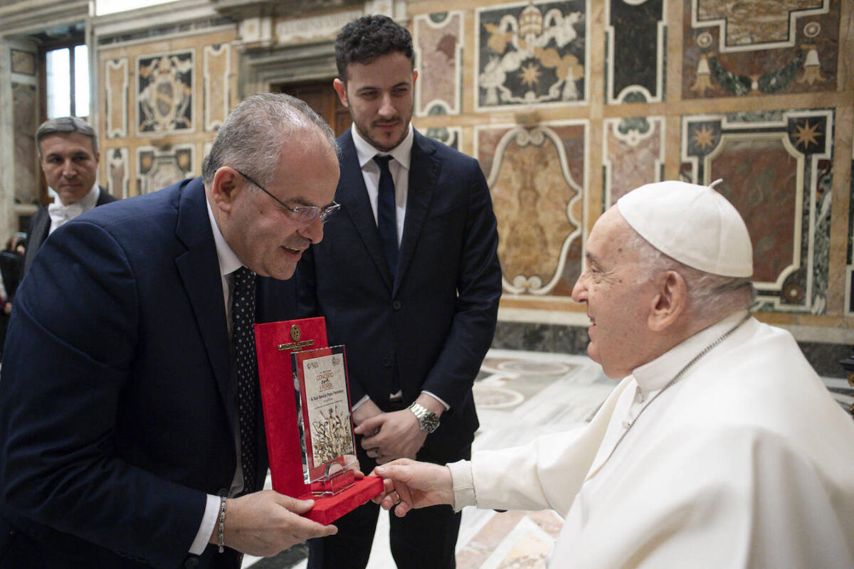 Michele Affidato incontra Papa Francesco in occasione del “Concerto con i poveri” - 