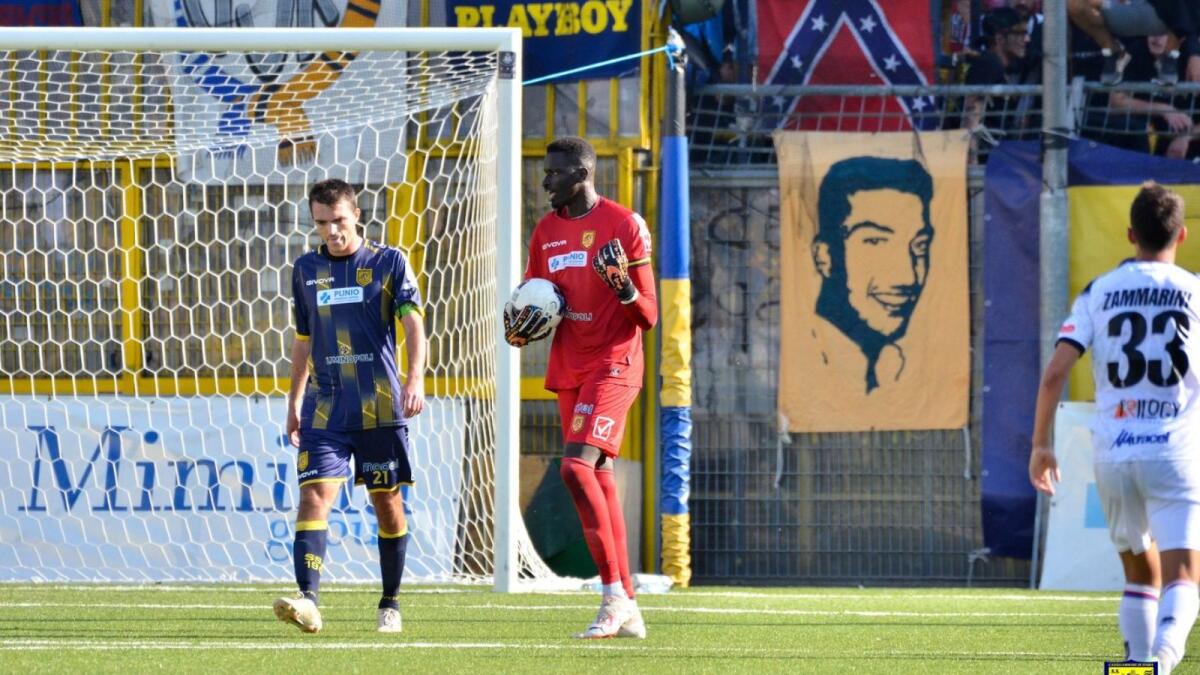 #CrotoneJuveStabia | Conosciamo meglio il prossimo avversario: La capolista dalla difesa bunker - Demba Thiam - Portiere Juve Stabia - Foto: SS Juve Stabia
