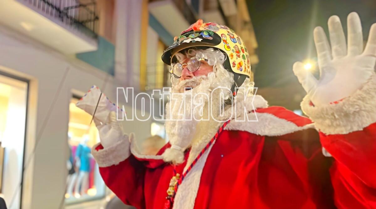 Il Natale crotonese è più bello con Mimmo in sella alla sua moto - Mimmo Rienzi