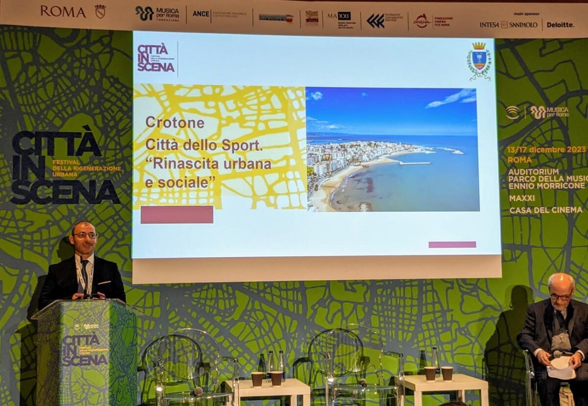 Crotone, la Città dello Sport raccontata a Roma - 