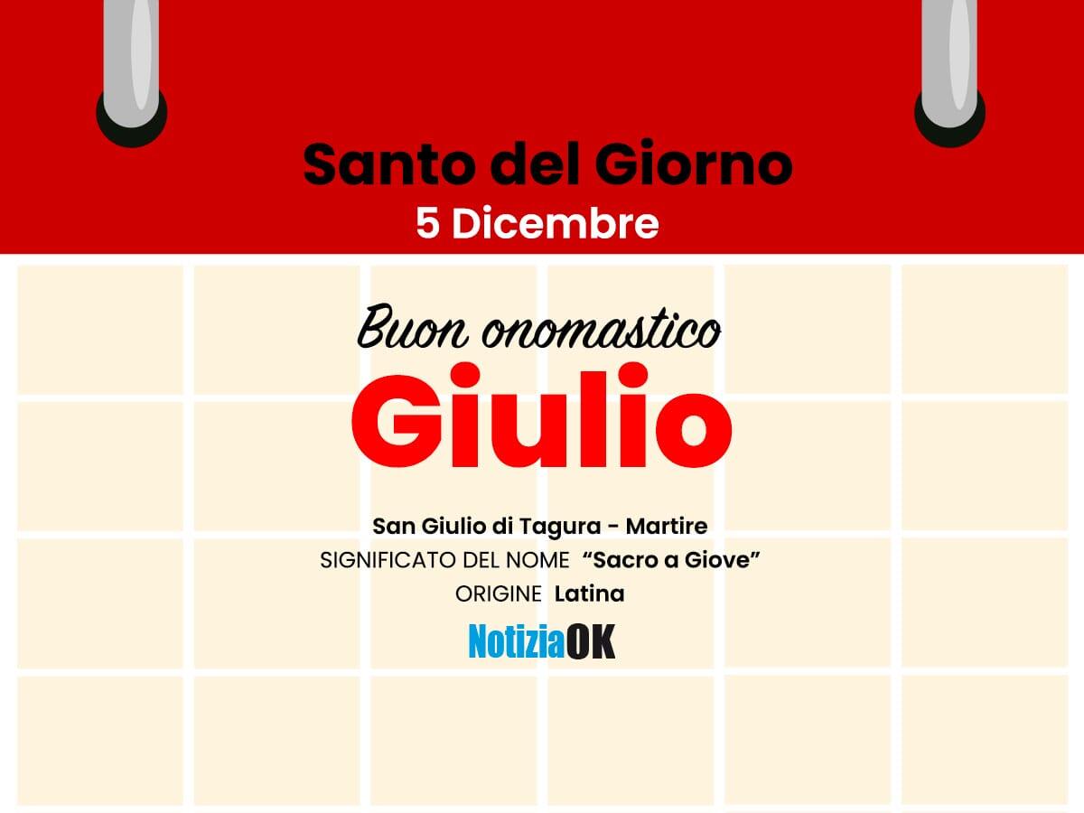 Onomastico: il Santo del giorno è San Giulio - 