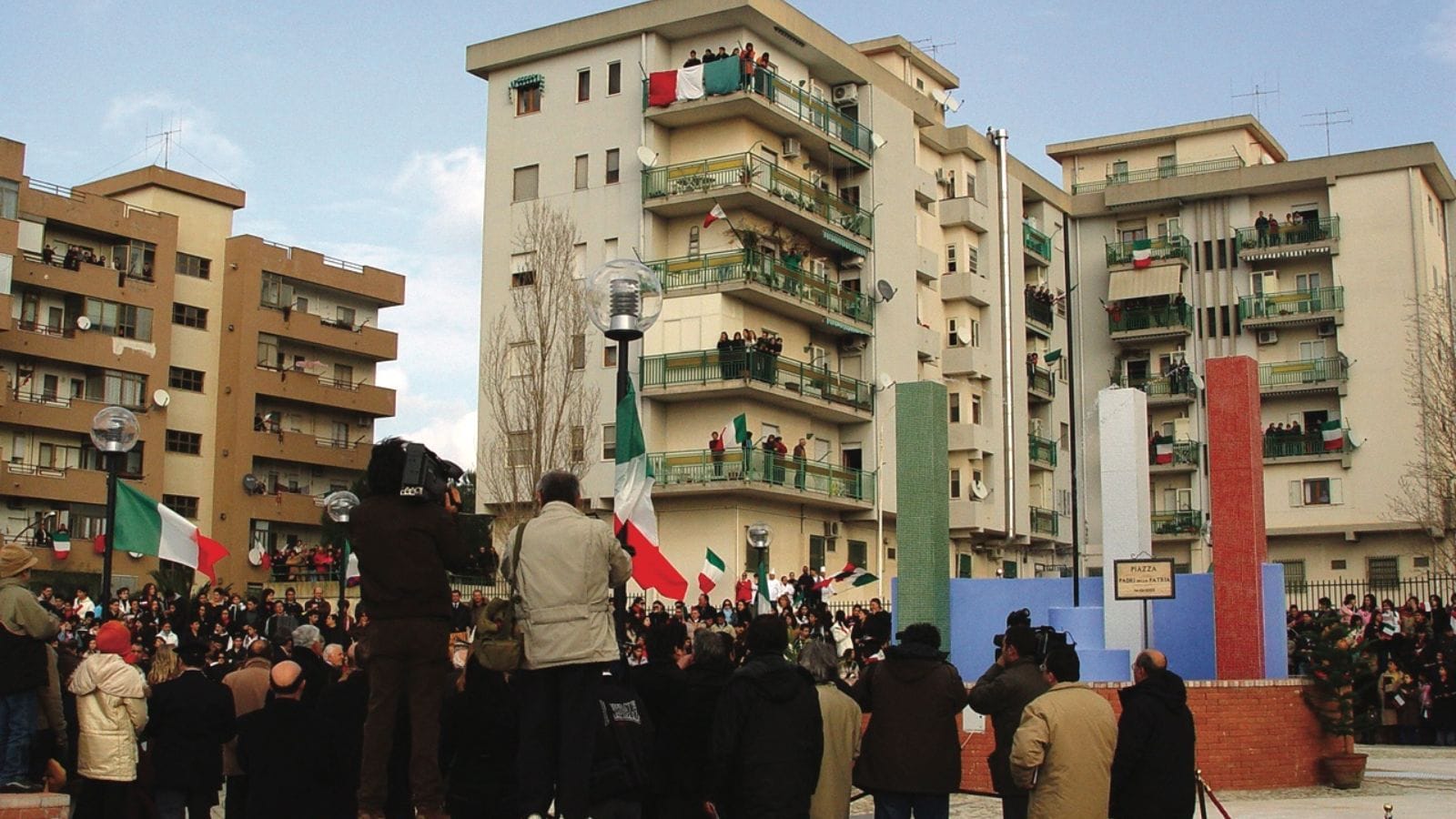 L’Inaugurazione della piazza