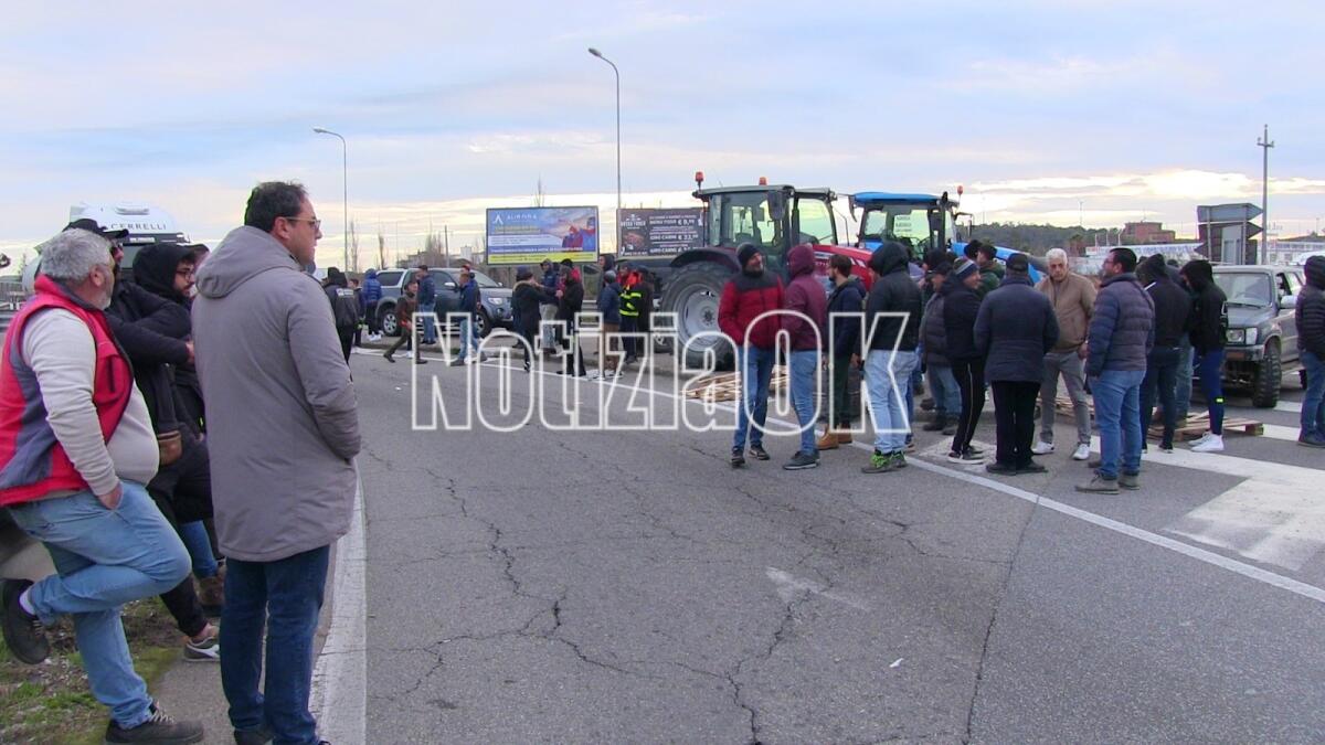 Crotone - Agricoltori fermi sulla 106: "Rallentiamo il traffico, ma si passa normalmente" - 
