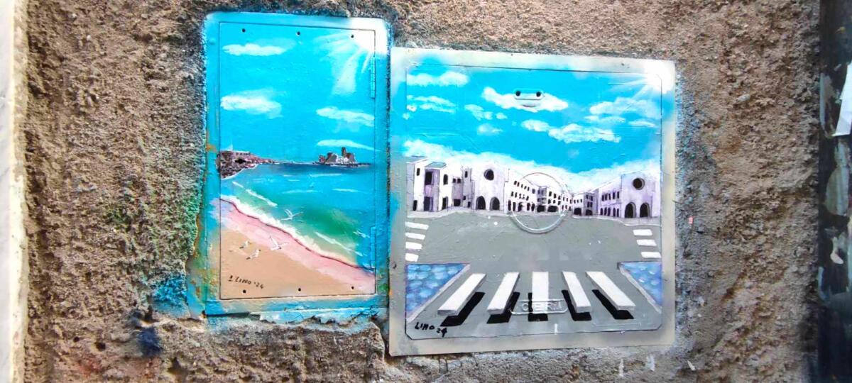 Crotone, omaggio a Le Castella e Piazza Pitagora: due nuove opere in via Interna S. Leonardo - 