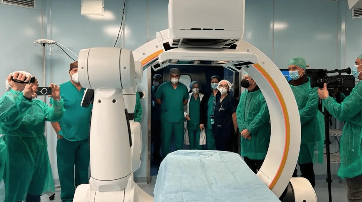 In Calabria un braccio robotico per la neurochirurgia -