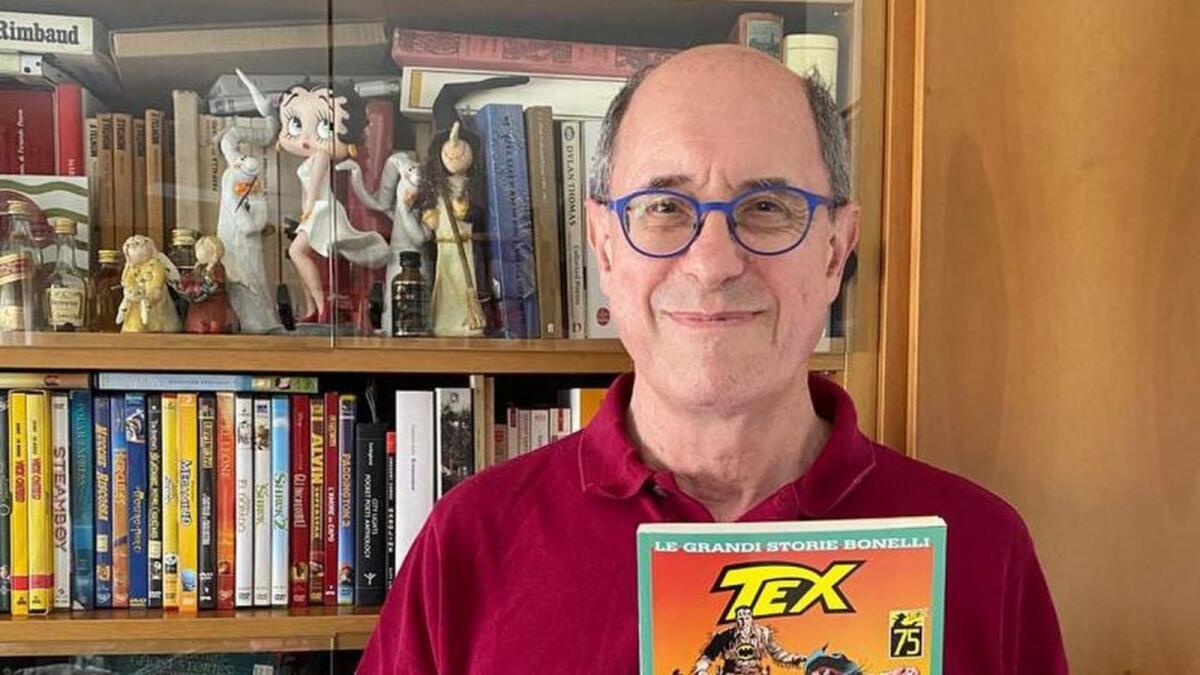 Mauro Boselli di Tex al Magna Grecia Comics di Le Castella - 