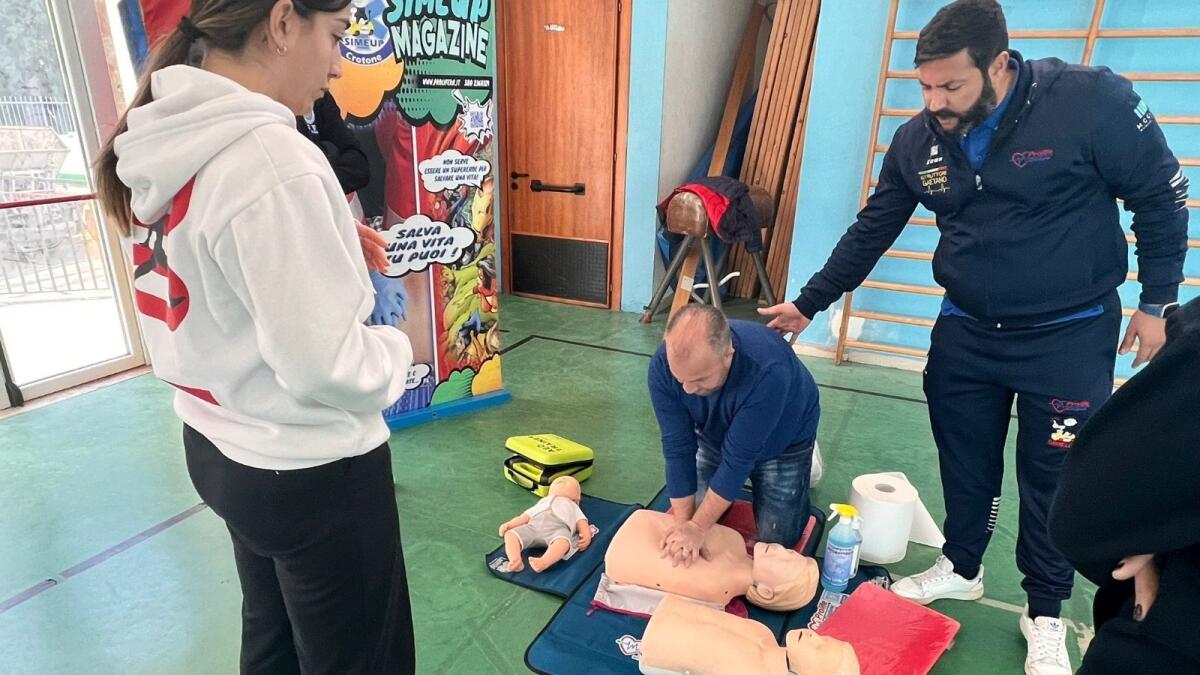 Simeup Crotone in crescita con le manovre salvavita - 
