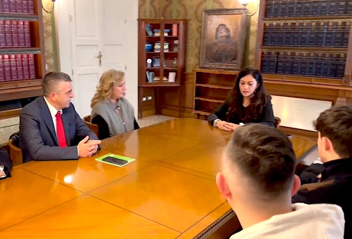 Cosenza - La Presidente della Provincia riceve la Consulta degli studenti della regione - 