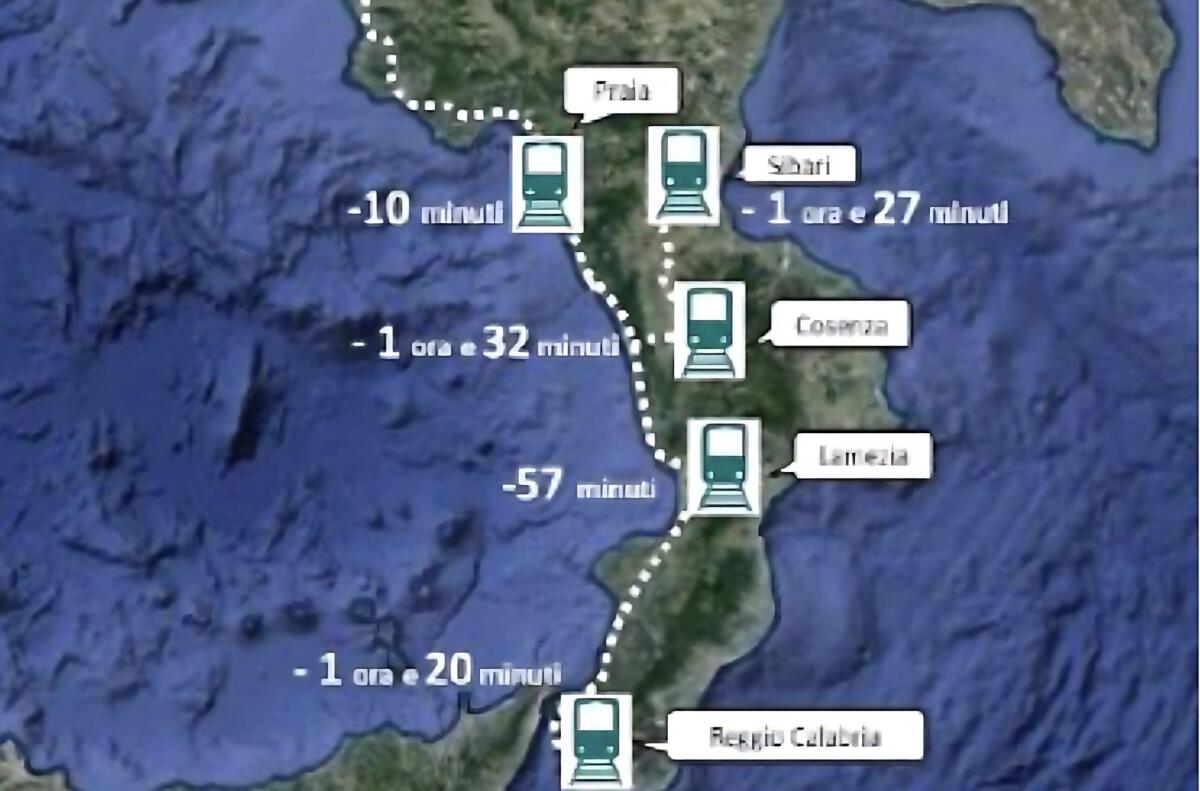 "Matteo Salvini promuove lo sviluppo del Sud Italia con l’Alta Velocità Salerno-Reggio Calabria" - 
