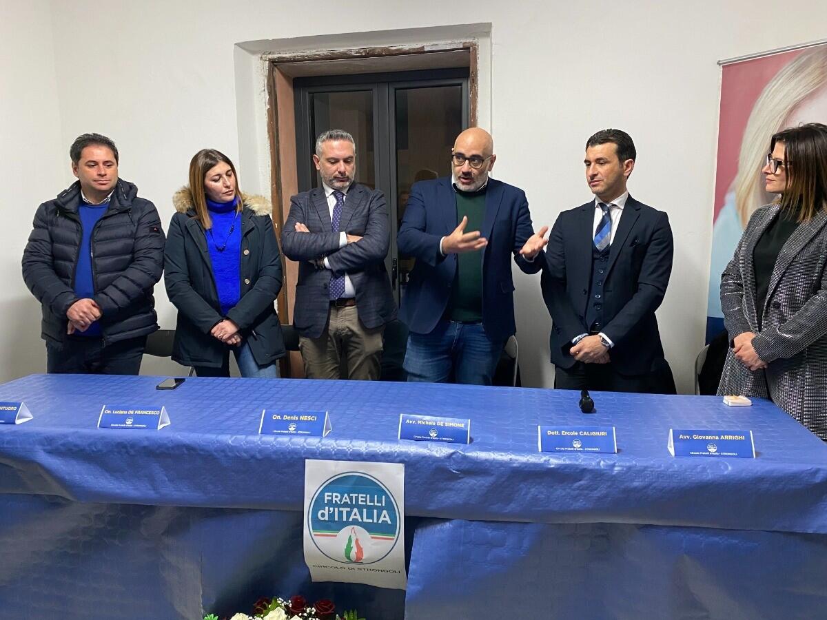 Strongoli, inaugurata la sede del circolo di Fratelli d'Italia - 