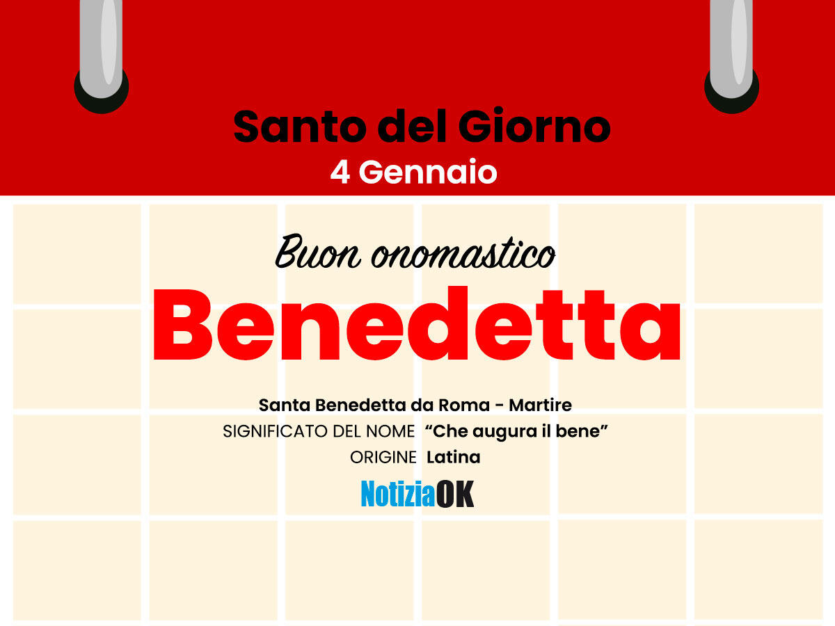 Oggi la Chiesa celebra la memoria di Santa Benedetta Martire - 