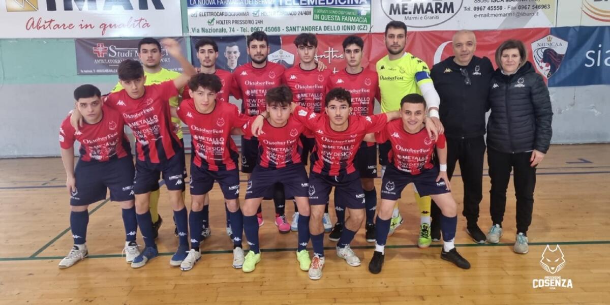 Calcio a 5 Under - Rimonta dei lupacchiotti contro il  Soverato - 