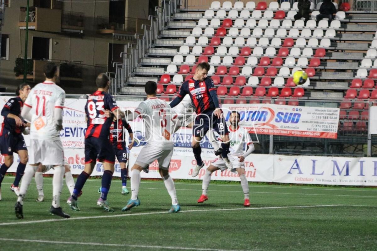 TurrisCrotone 0-4 | I rossoblù dominano e lanciano un messagio al campionato - 